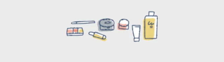 化粧品イラスト